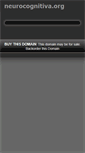 Mobile Screenshot of neurocognitiva.org